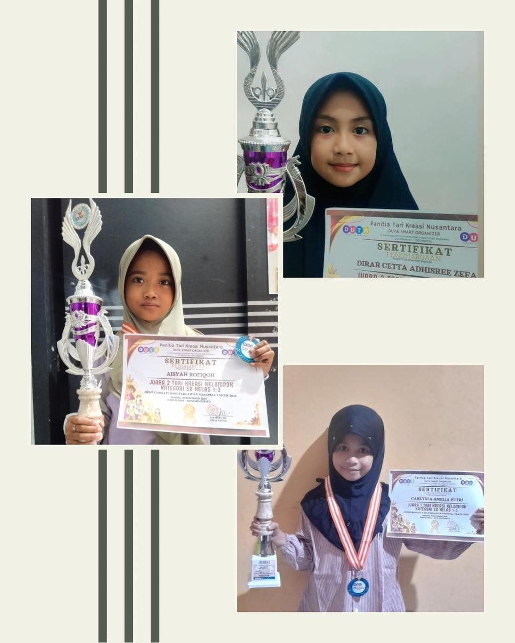 Raih Prestasi Juara Tari Nusantara 2026 dalam rangka Peringatan Hari Pahlawan Nasional se-Kabupaten Mojokerto