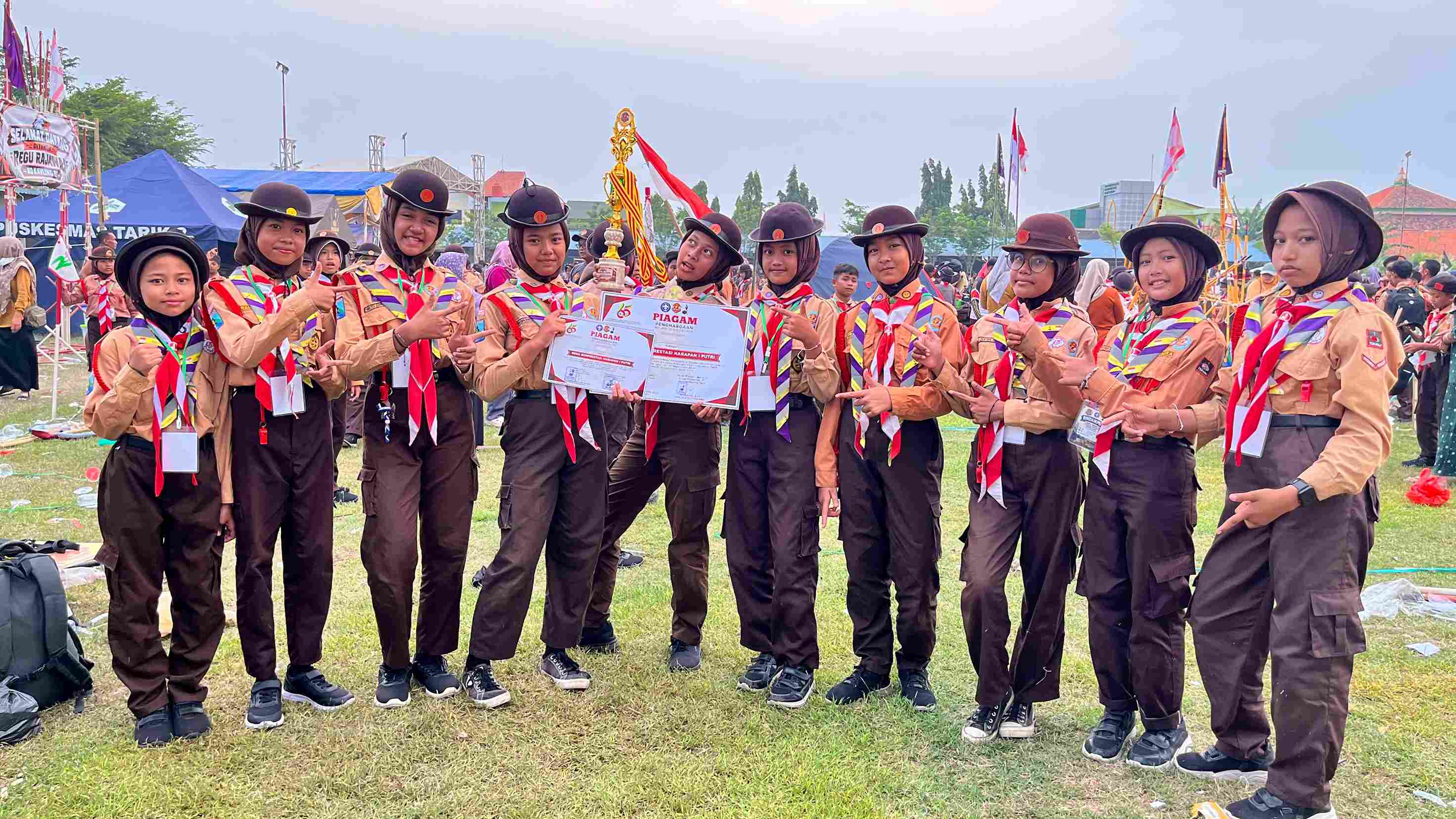 JUARA HARAPAN 1 UMUM PUTRI 2026 di LT II KECAMATAN TARIK